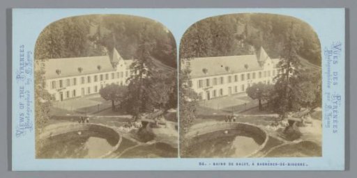 Exterior of the Bains de Salut in Bagnères-de-Bigorre