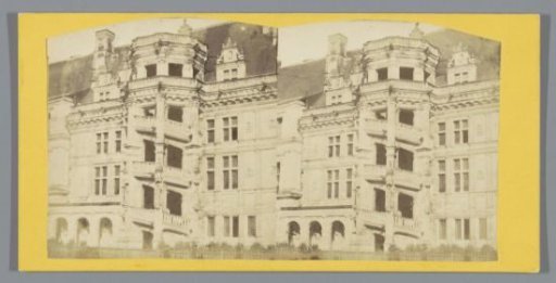 Exterior of the staircase of the Castle of Blois