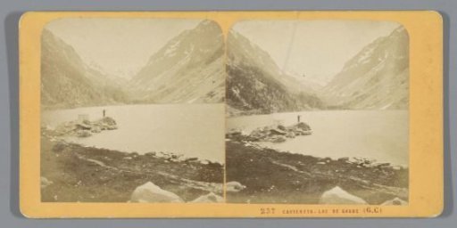 View of the Lac de Gaube