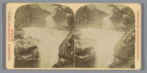 Waterfall of the Pont d'Espagne