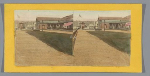 Exterior of a bathhouse at Fécamp