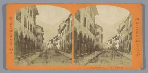 View of a street at Martigny