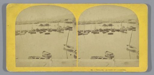 View of the harbour of Toulon