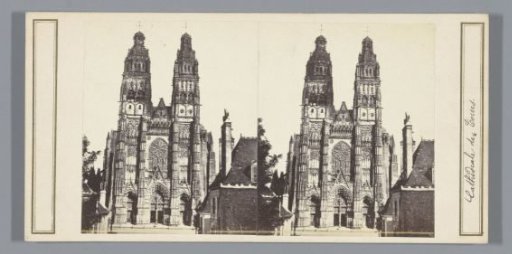 View of the Cathedral of Tours