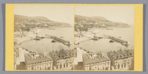 View of the harbour of Nice