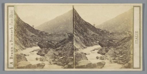 View of La Thuile, Italy