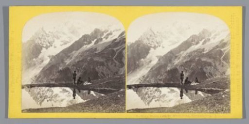 View of Mont Blanc from Courmayeur