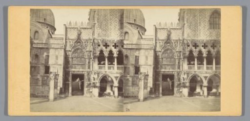 Entrance to the Doge's Palace in Venice