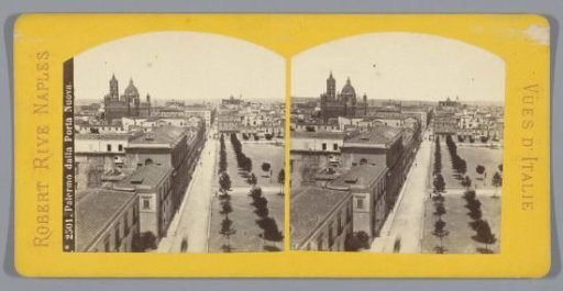 View of Palermo from the Porta Nuova