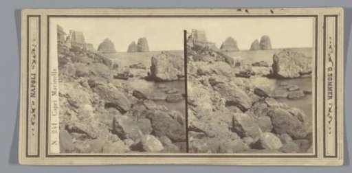 Rocky coast of Capri