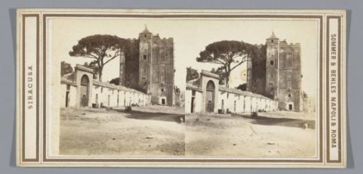 View of La Zisa in Palermo