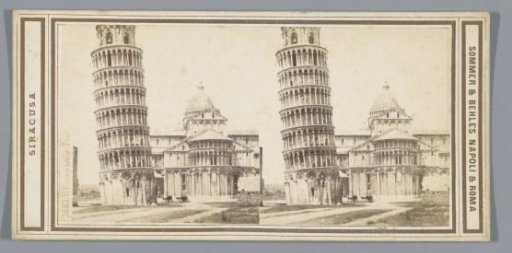 View of the Tower of Pisa