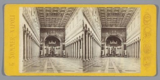 Interior of the St. Paul Outside the Walls in Rome