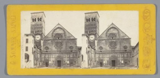 View of San Rufino in Assisi