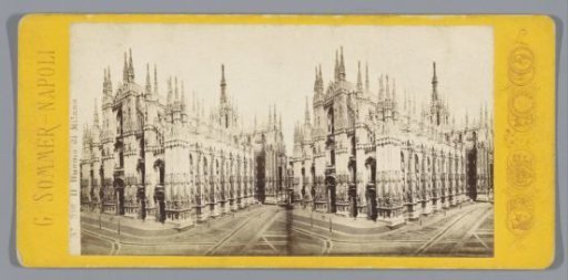View of the Duomo in Milan