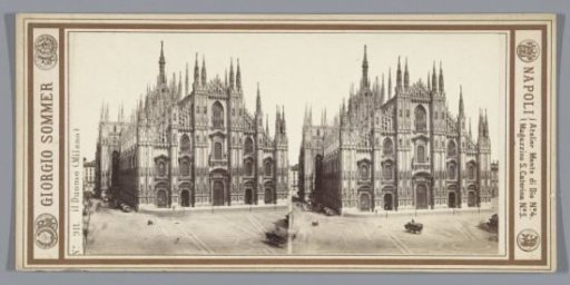 View of the Duomo in Milan