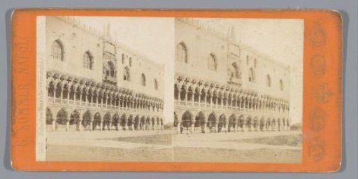 View of the Doge's Palace in Venice