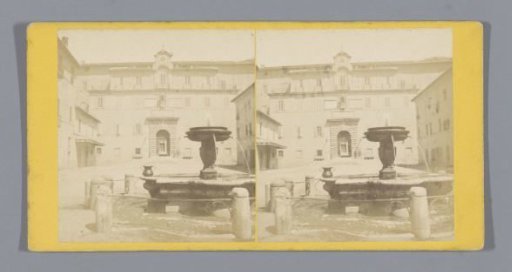 View of the Apostolic Palace in Castel Gandolfo