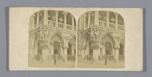View of the Doge's Palace in Venice