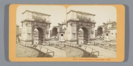 View of the Arch of Titus