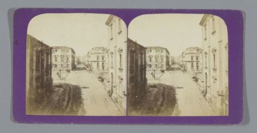 View of the Via Etnea in Catania
