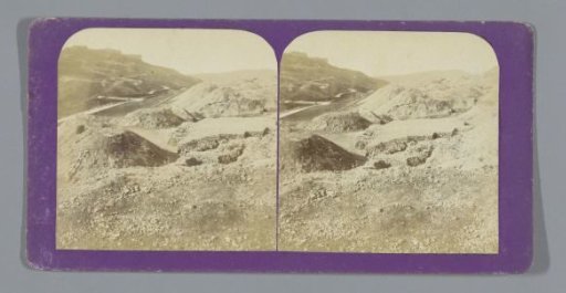 View of the sulphur mines of Agrigento