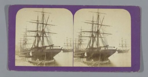 View of a ship in the harbour of Messina