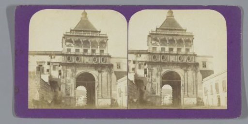View of the Porta Nuova, Palermo
