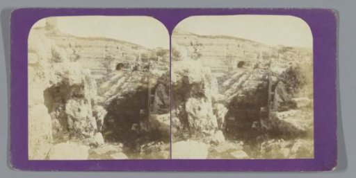 View of the road to the Greek Theatre of Syracuse