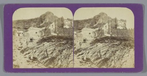 View of an abbey in Taormina