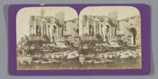 View of the Greek Theatre of Taormina