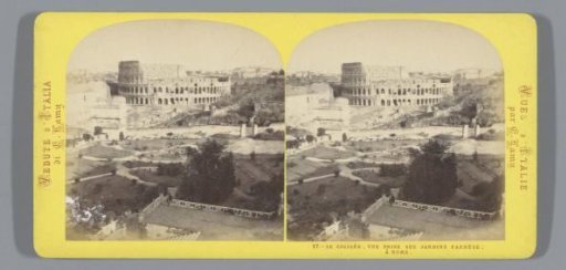 Colosseum seen from the Farnese Gardens, Rome