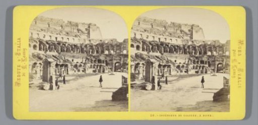 Interior of the Colosseum, Rome