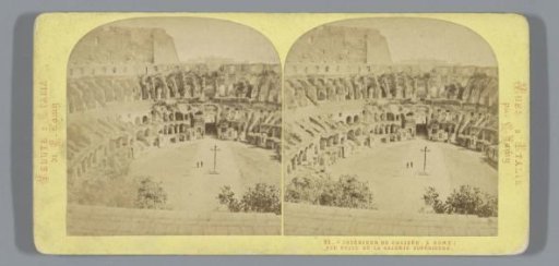 Interior of the Colosseum, Rome