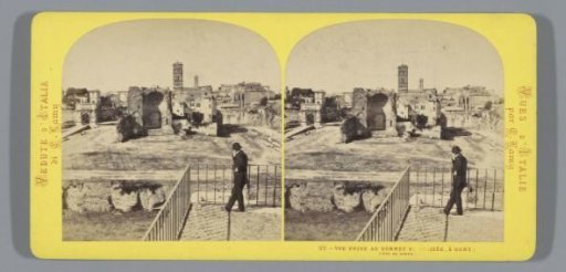 Forum Romanum, viewed from the Colosseum, Rome