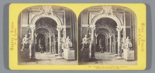 Entrance of the Galleria dei Busti, Museo Pio Clementino, Vatican City