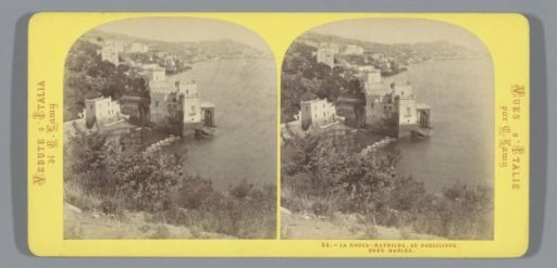 View of the Villa Rocca Matilde in Posillipo, Naples