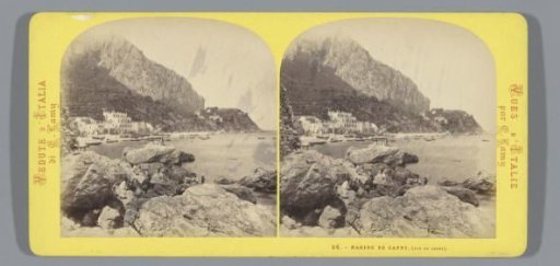 View of Marina Piccola, Capri
