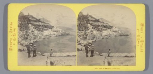 View of the eastern side of Amalfi