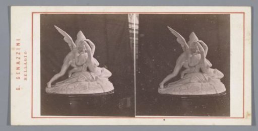 Sculpture of Eros and Psyche by A. Tadolini
