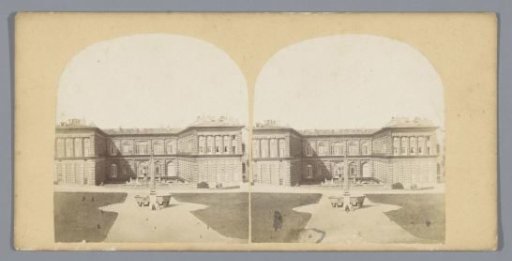 Exterior of the Palazzo Pitti in Florence