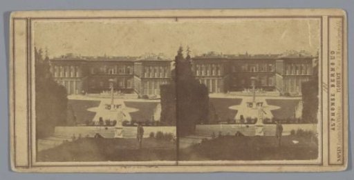 View of the Palazzo Pitti in Florence