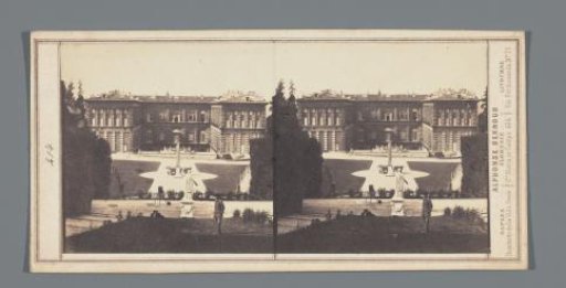 View of the Palazzo Pitti in Florence