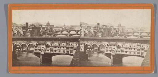 View of the Ponte Vecchio in Florence