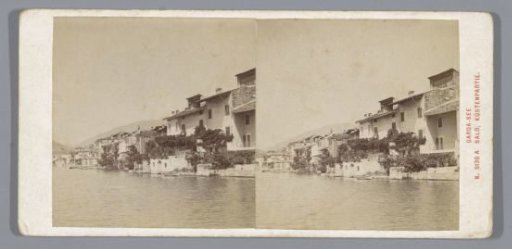 Houses on Lake Garda at Salò