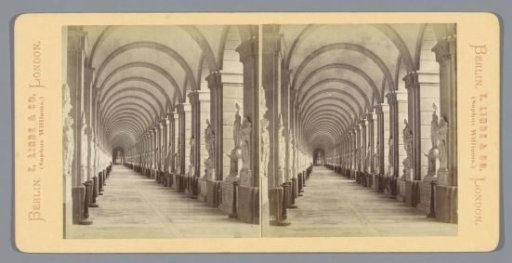 Colonnade in the Camposanto at Genoa