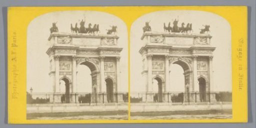 Porta Sempione at Milan