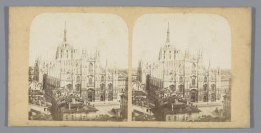 View of the Cathedral of Milan
