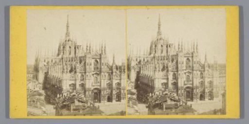 View of the Cathedral of Milan