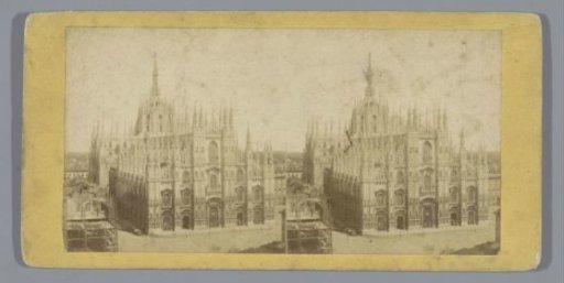 View of the Cathedral of Milan